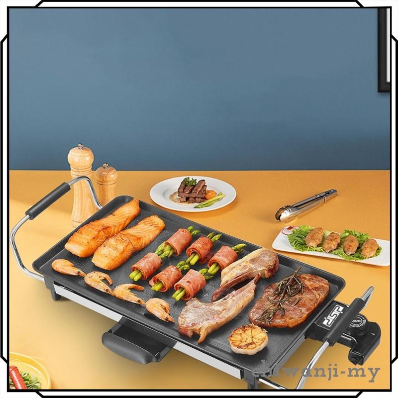 [ChiwanjifcMY] Electric Griddle Frying Camping Nonstick Indoor Flat Grill Pancake Griddle