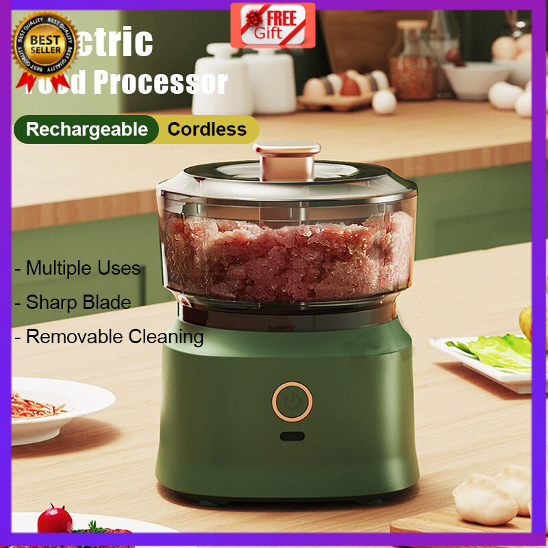 350ML Food Processor Baby Electric Mixer Mini Blender Garlic Chopper Blender Mini Meat Grinder Vegetable Slicer 攪拌机輔食機