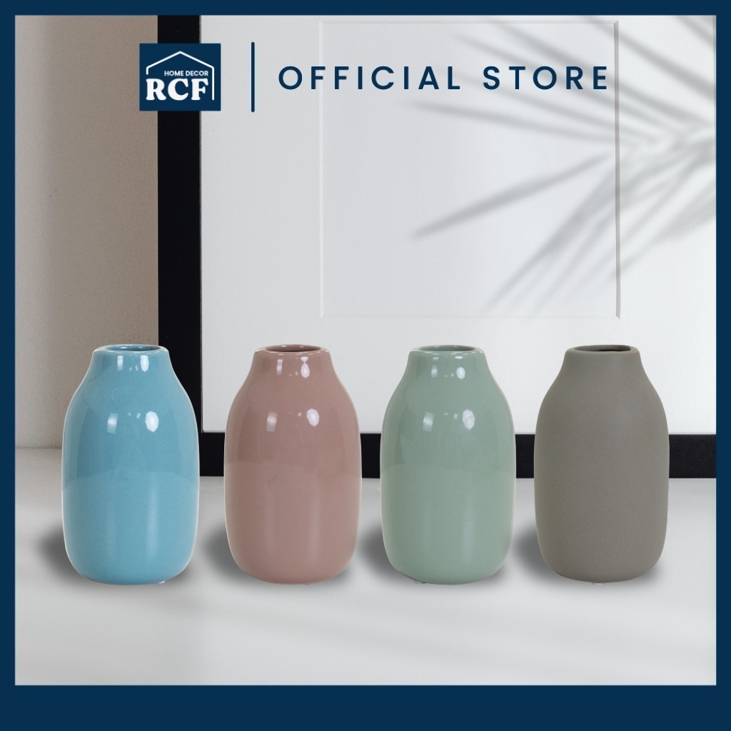 RCF Cylindrical Vase Decor for Living Room| RCF Pasu Silinder Hiasan Ruang Tamu