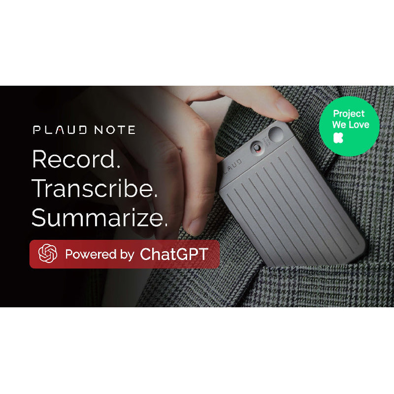 ** Exclusive Offer Now** PLAUD NOTE: ChatGPT Empowered AI Voice Recorder