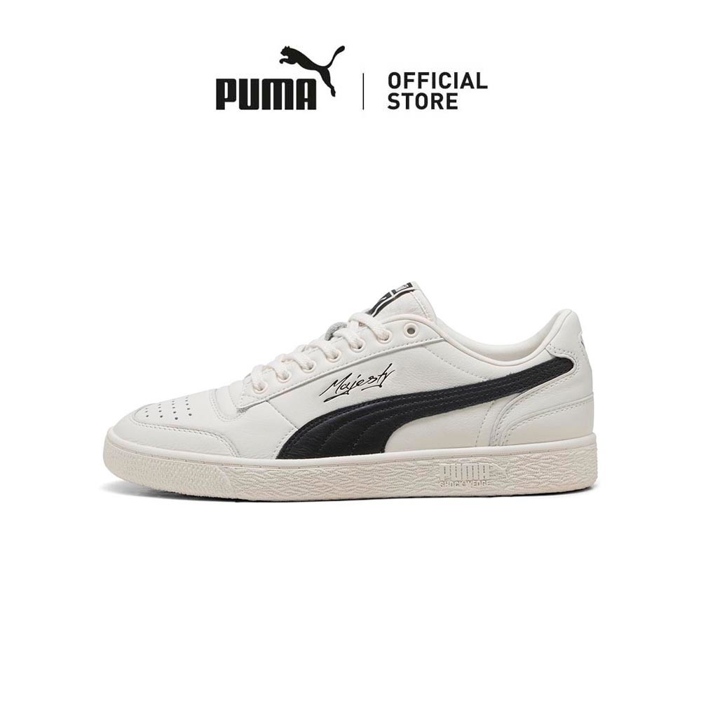 PUMA Unisex Majesty Sneakers (White-Black)