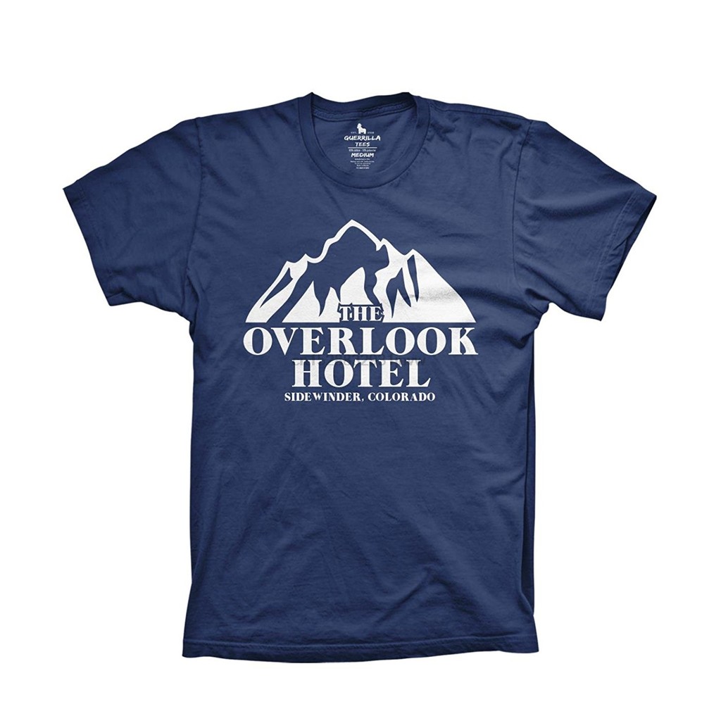 2019 Summer Tee Overlook Hotel Shirt Funny Graphic Movie T Shirts Funny Tees Scary Movie Memorabilia Graphic Tee Funny T-shirt