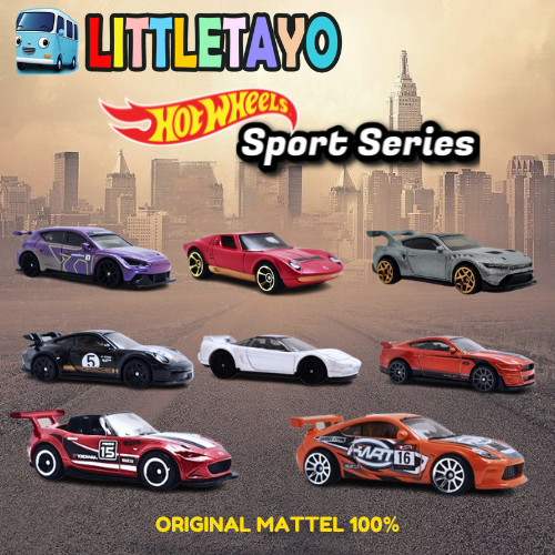 [ Live Extra ] Hot Wheels Sport Car Real Car Series Select Diecastbebas