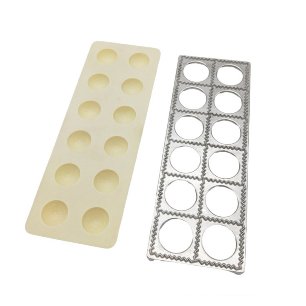 BF Premium Dumpling Cutter Dumpling Mold Ravioli Maker Press Cutter Multifunctional Pasta Tool for Home Restaurant Use Reusable and Easy to Use