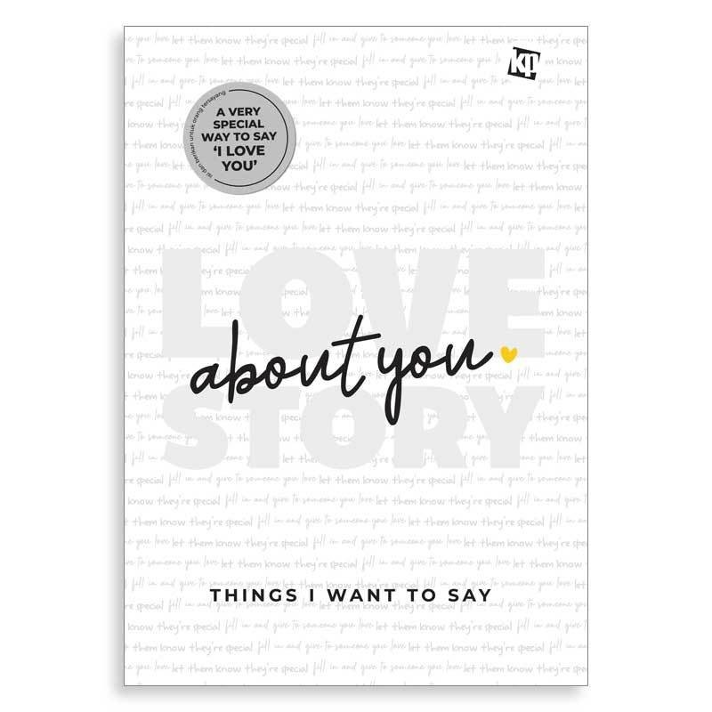 Book Journal, Self Improvement, About You: Things I Want to Say, Ribka Laurens [Wire Media] Book for Boss