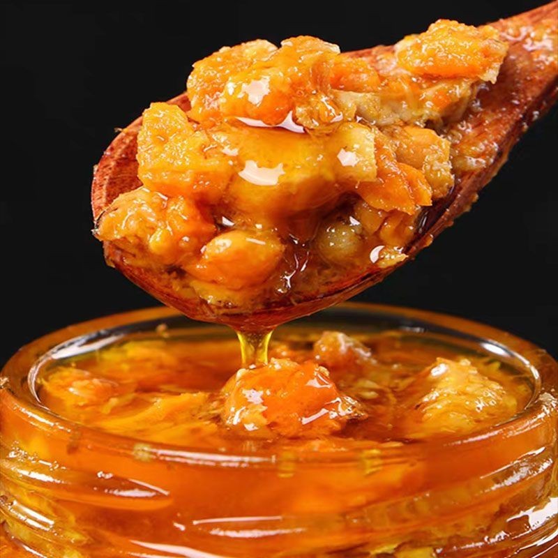 ZEJUN Crab roe sauce 120gX1 bottle ready-to-eat crab flour flavor human seasoning sauce