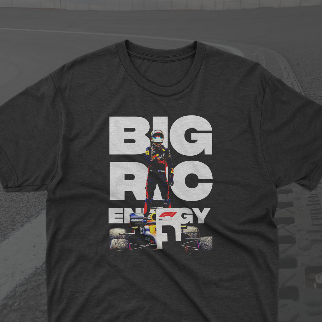 Daniel 2024 fashion Ricciardo Formula 1 Racing T-shirt [UNK] F1 Big Ric Energy Shirt