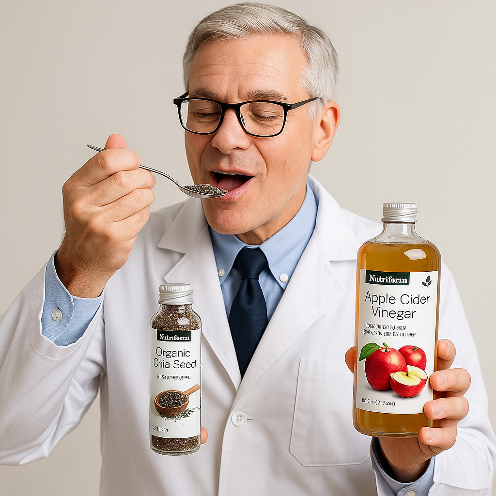 Must Premium NUTRIFARM PAKET CUKA APEL 500ML DAN CHIA SEED 70GR Durable - Image 4