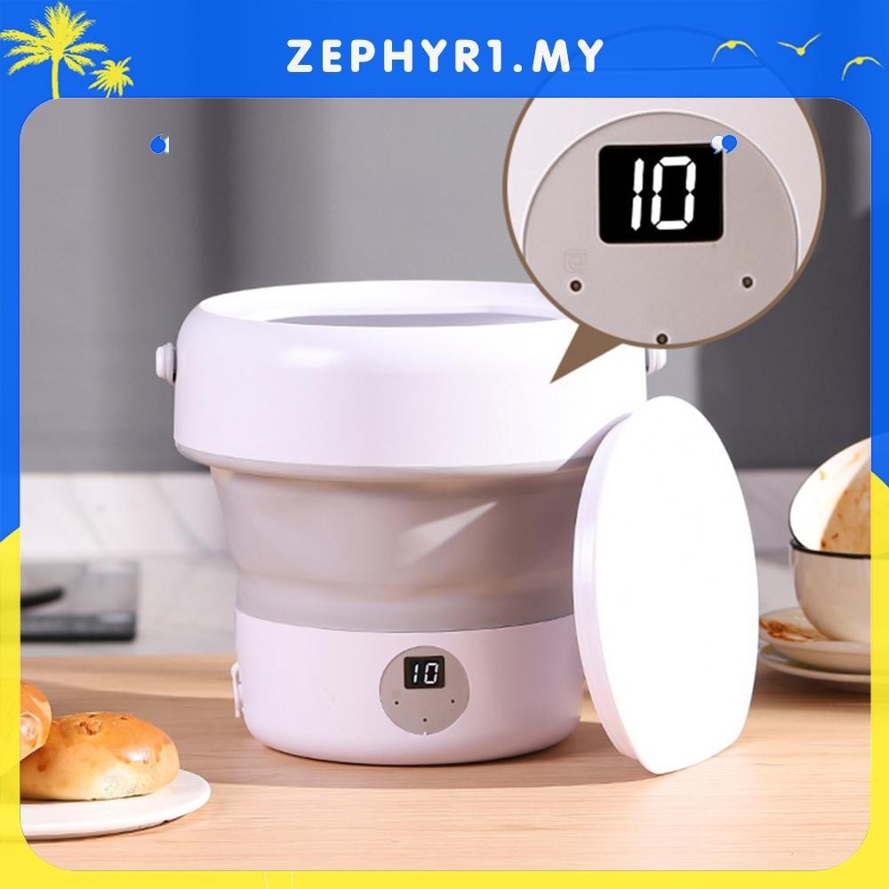 [zephyr1.my] 5L Mini Turbo Dishwasher Foldable Portable Dish Washer Vegetable Washing Machine [zephyr1.my]