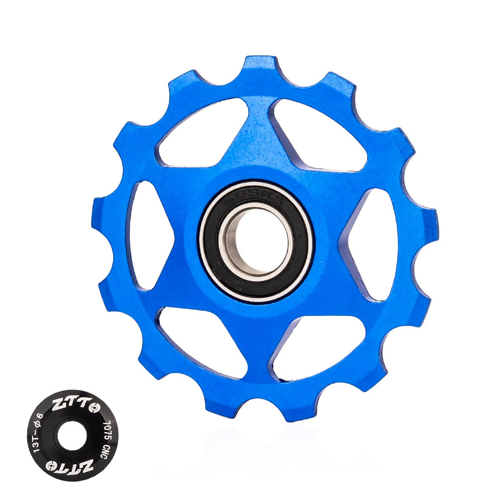 Must Quality ZTTO MTB 11T 13T CNC Bicycle Rear Derailleur Jocke y Wheel Steel Bearing Pulley AL7075 Road Bike Guide R... - Image 5