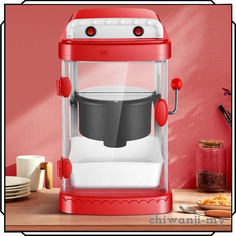 [ChiwanjifcMY] Popcorn Maker Machine Tabletop Popcorn Popper for Carnival Home Use Birthday