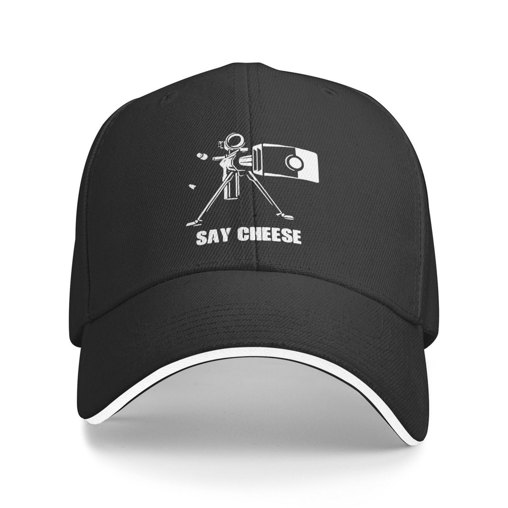 Say Cheese Amendment Gun M60 Protect Yourself Inspire Customized Baseball Cap