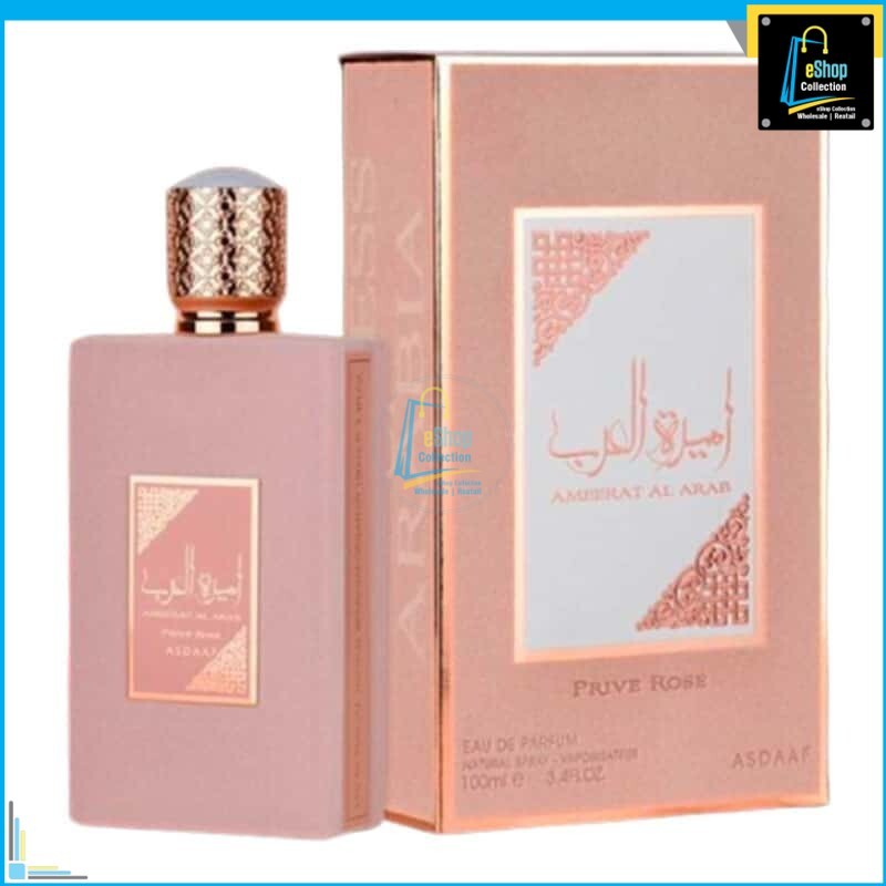 Ameerat Al Arab Rose Perfume For Women 100Ml (High Quality) Special Price [Ready Stock]