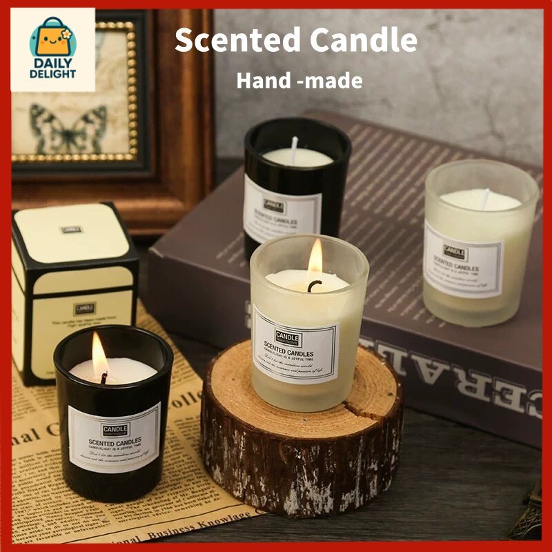 Minimalist Scented Candle Aromatherapy Lilin Wangi Aromatherapi Wedding Doorgift Kahwin Lilin Murah Wangi High -level souvenir