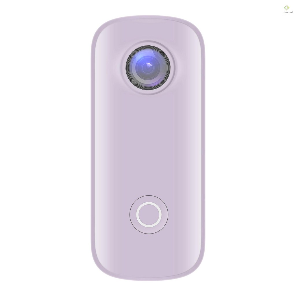 SJCAM C100+ Mini Action Camera 4K 30fps Video Digital Camera 30M Waterproof Magnetic Body Built-in Rechrageable Battery WiFi Connection APP Sharing with Waterproof Case Back Clip L