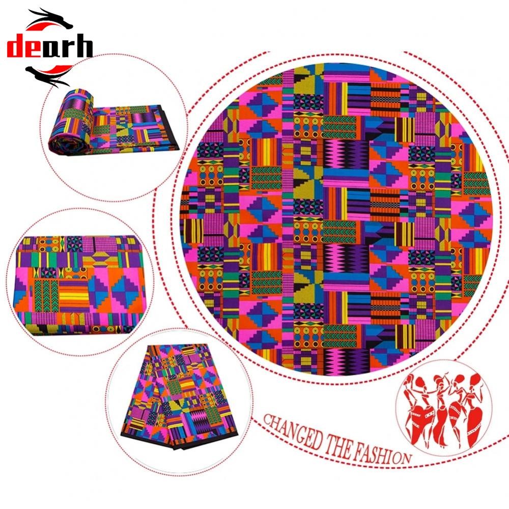 African Dress DIY Dimensions Handsewing Textile Veritable Wax Fan Pattern