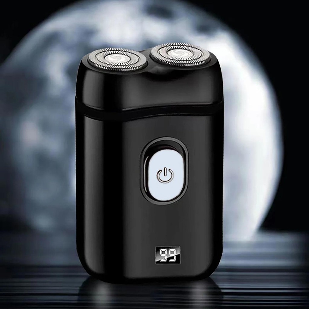 New Mini Smart LED Shaver for Men | Waterproof Dual Floating Blade | Mesin Cukur Elektrik Mudah Alih & Kalis Air