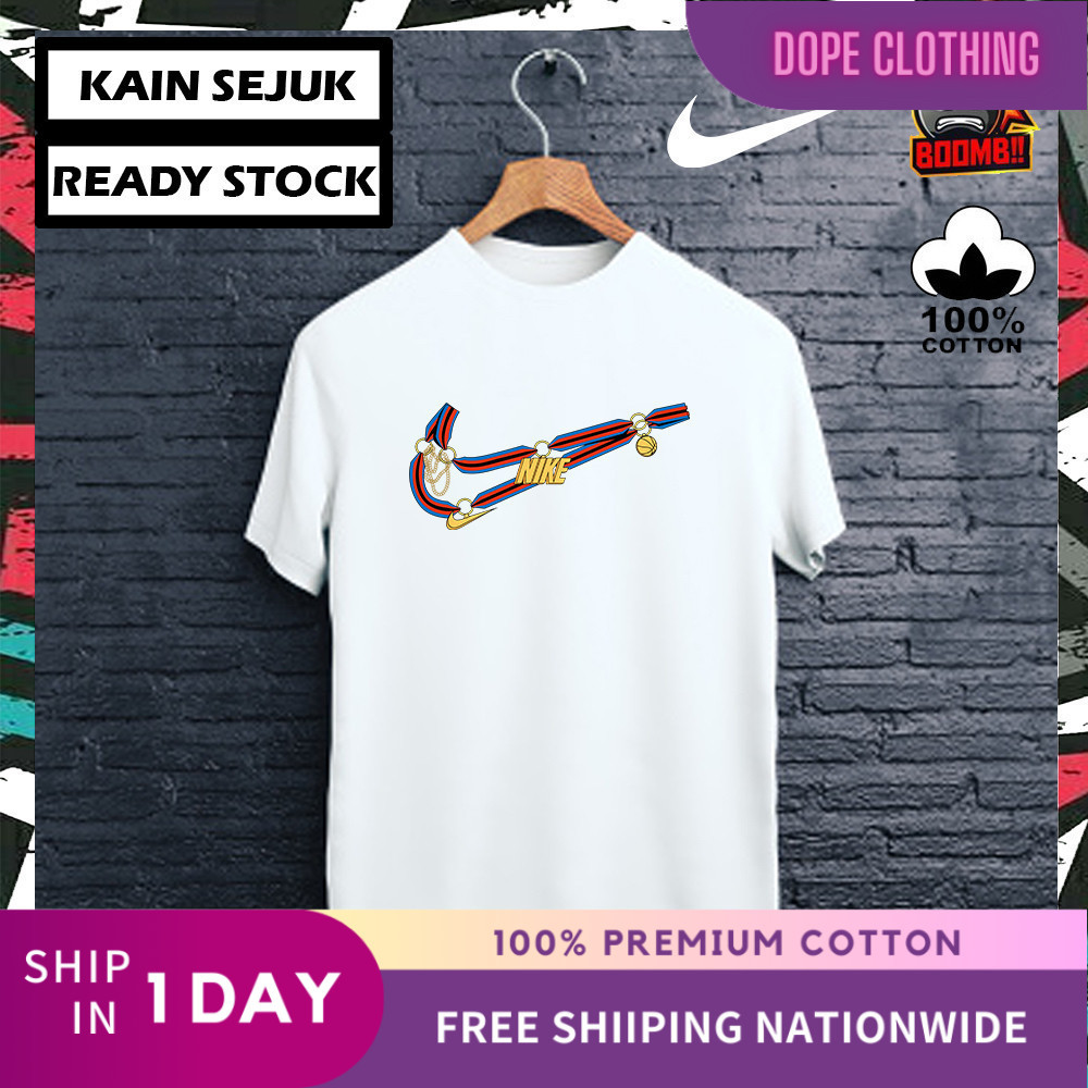 100% PREMIUM COTTON NIKE SPORTWEAR V2_7 Cotton Tshirt T Shirt Tee Tops Men Women Unisex Baju Lelaki Wanita Perempuan