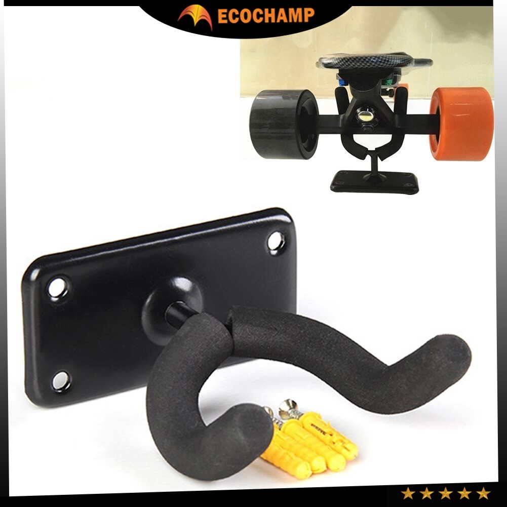 Multipurpose Guitar/Ukulele/Skateboard Wall Mount Hanger Holder Bracket Stands-Acoustic/Bass/Electric/Ukulele/Skateboard