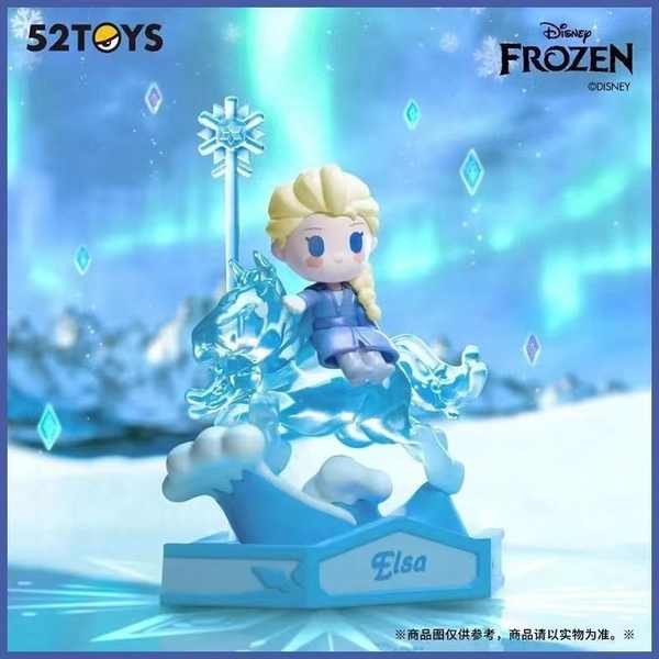 Genuine Frozen Merry-go-round Series Figure Trendy Play Mystery Box Elsa Anna Snow Treasure Merchandise