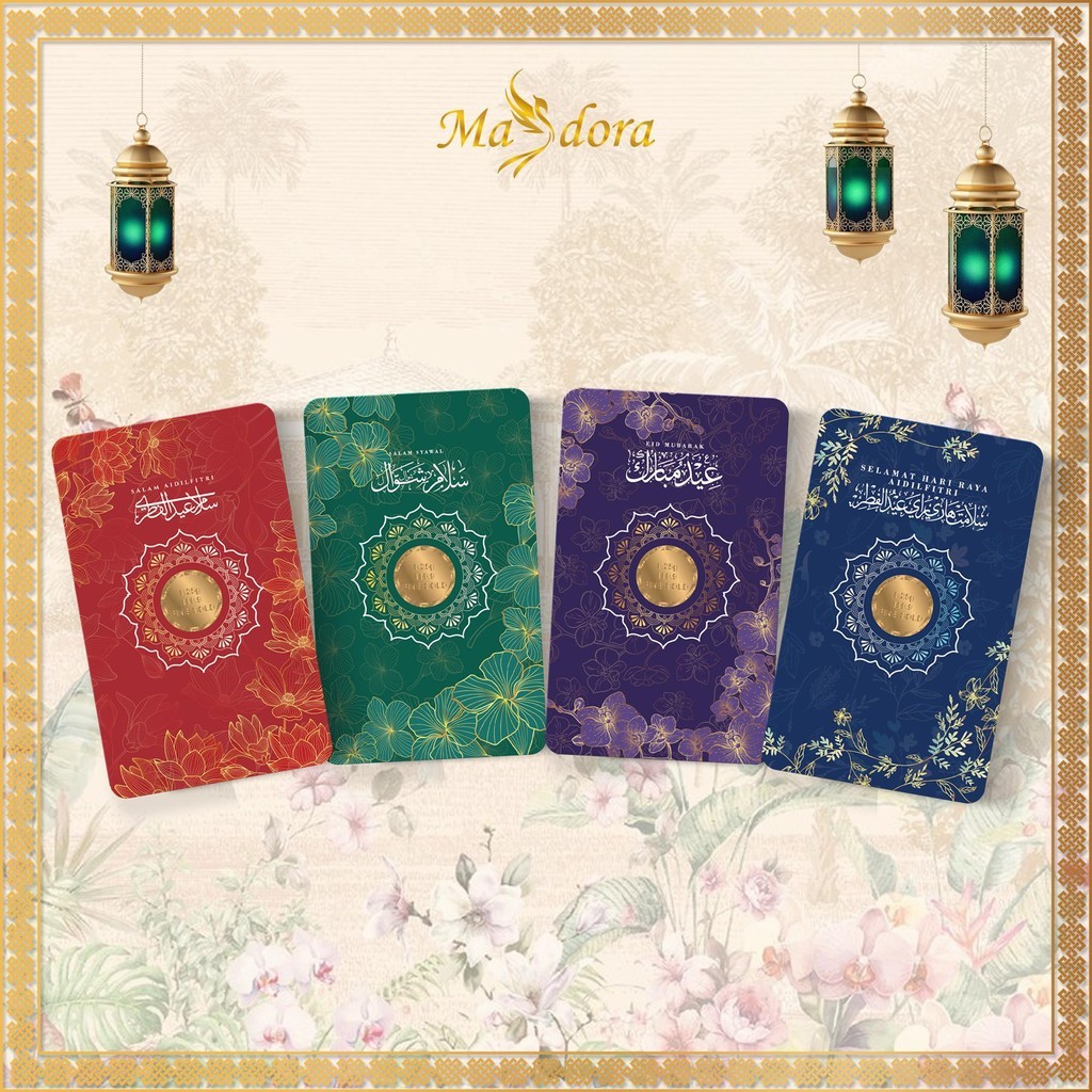 MASDORA 999.9 Gold Bar 0.25GM Gift Series ~ 2025 Raya Edition |&hellip;