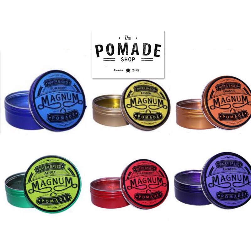 Pomade Magnum 150g – Gel Pomade Wangi | Strong Hold | Premium Quality | Borong Murah