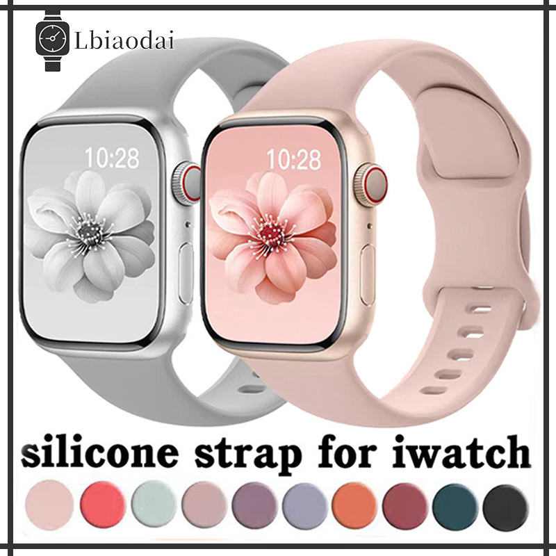Soft Silicone Sport Band Strap for IWatch Ultra 3 2 SE 3 2 Series 11 10 9 8 7 6 5 Smartwatch 49 46 45 38 40mm 42mm 44mm