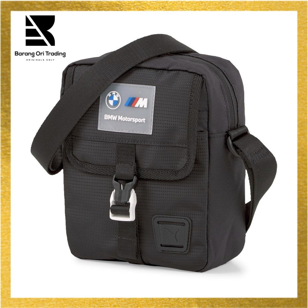 Men's Portable Shoulder Bag - Puma x BMW MMS Portable Puma Black - 07880401
