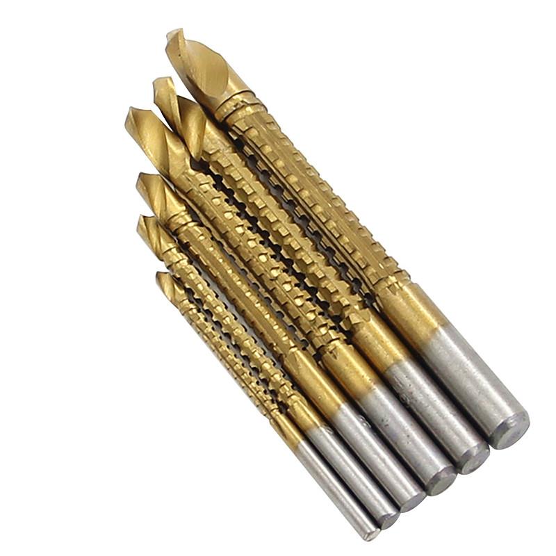 Heavy Build 6pcs Sawing Drill Woodworking Hole Drilling golden sawtooth wood board groove drawing DIY special Tool - Image 4