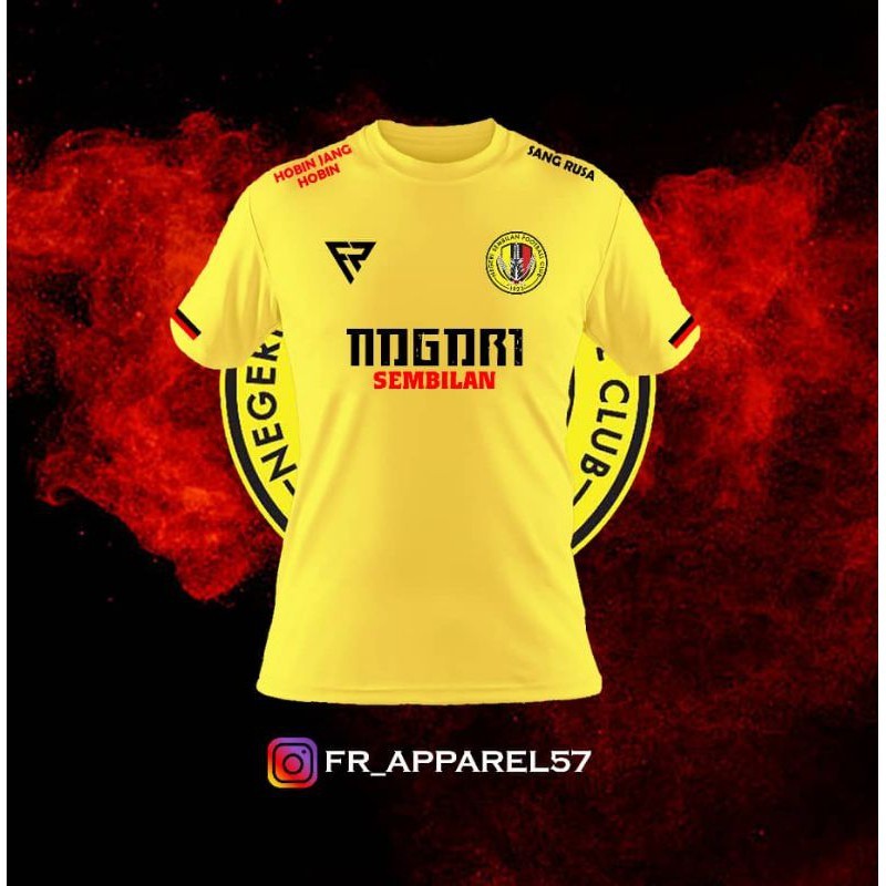 NEW Baju Supporters Negeri Sembilan Fc 2024 / Hoben Jang Hoben microfibre jersey 2024