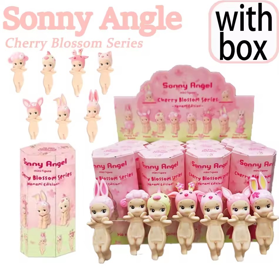 2025 New Hot selling Sonnes Angels Cherry Blossom Series Anime Figures Ornaments Dolls Fans Children Gift Random