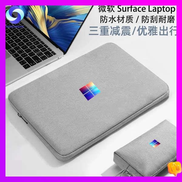 beg laptop waterproof laptop bag laptop cover Komputer Riba Microsoft Surface Edisi ke-7 Beg Komputer Riba 13.8 Inci Komputer Riba 6/5/4/3 Lengan Buku Nota 15 Inci Surface Pro 11/10/9/8 Tablet Go Case Studio