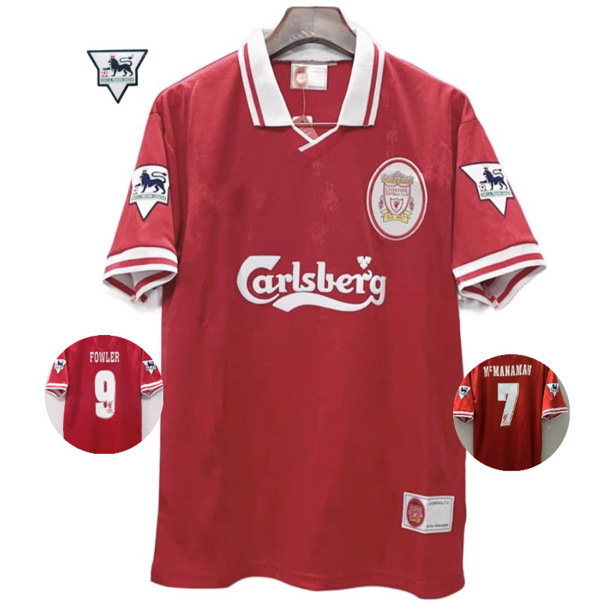 【 Retro style】 Liverpool Football Club 1996/97 Home court match Classic Jersey High quality Customizable Football Shirt