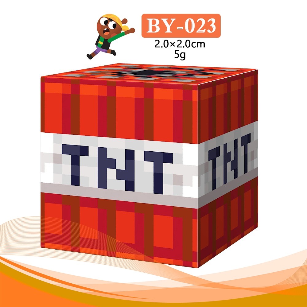 Must Essential BY1-100 DIY Magnetic Blocks Minecraft Theme Build Your Own Adventure World! Quality Premium - Image 3