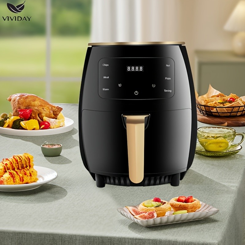 American Standard Best-Selling Air Fryer Household Kitchen Electric Fryer Kitchen Multifunctional Fryer Fully Automatic Multifunctional Baking Machine Household Multifunctional Air Fryer Kitchen Oven Household Kitchen Baking Machine