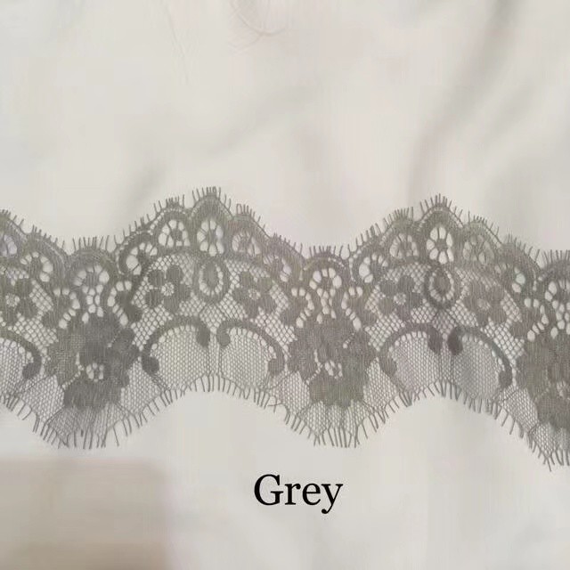 3 Meter Price High Quality Chantilly Lace Trim ,Wedding Veil Lace Trim with Eyelash Edges  Fabric French Lace Fabric for