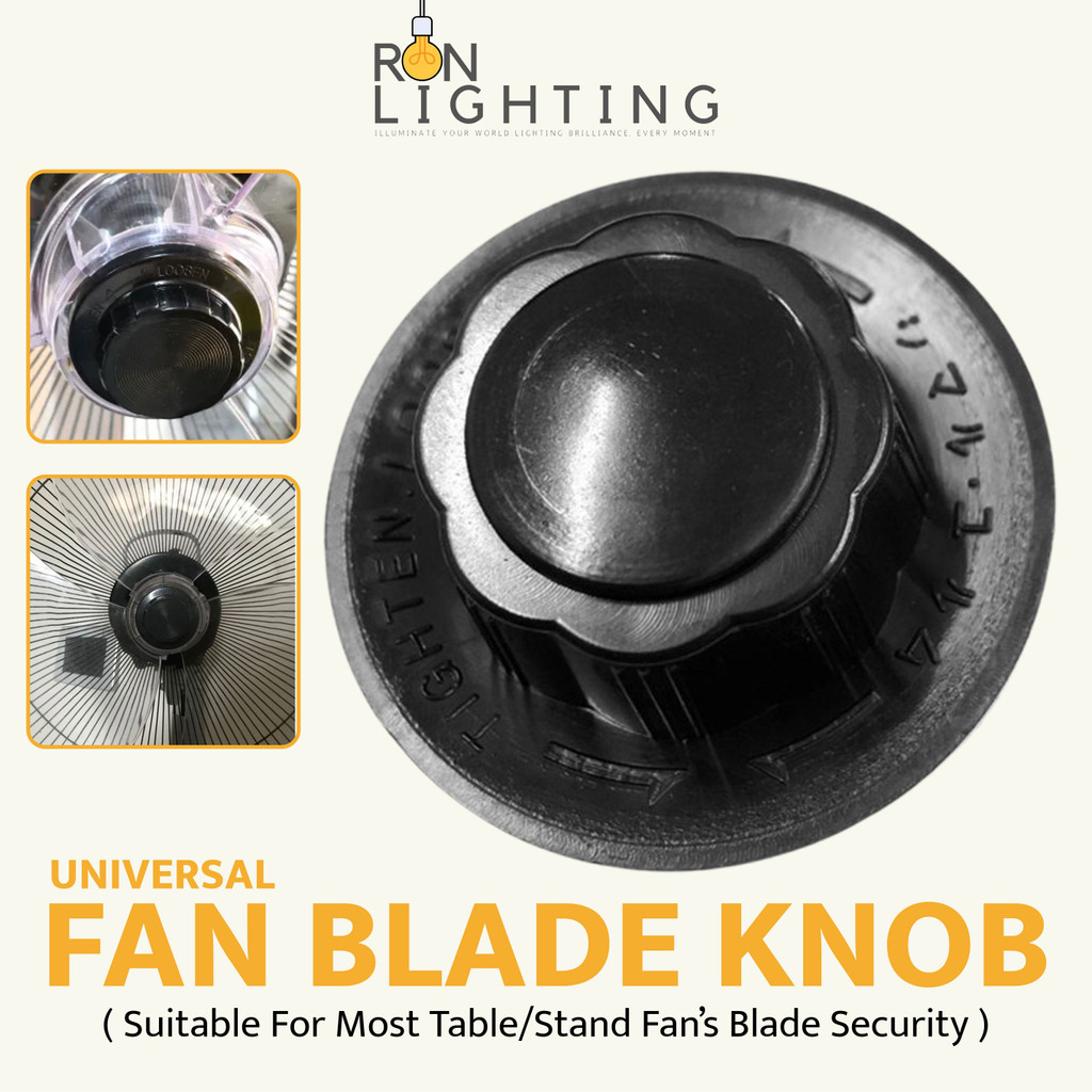 Table Fan Knob Universal Multi Fan Blade Knob Kunci Kipas Cap Blade Lock Panasonic Pensonic Kdk National Most Table Fan
