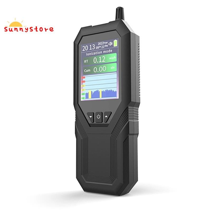 Geiger Counter Nuclear Radiation Detector Monitor Dosimeter Black Lonization Ray Radioactive Tester Usvh Ugyh Mrh Cpm