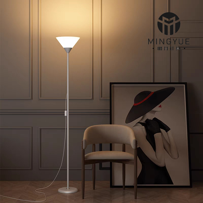 (Free bulb)Modern Nordic style LED floor lamp living room decorative lighting bedroom floor lamp stand ikea lamp
