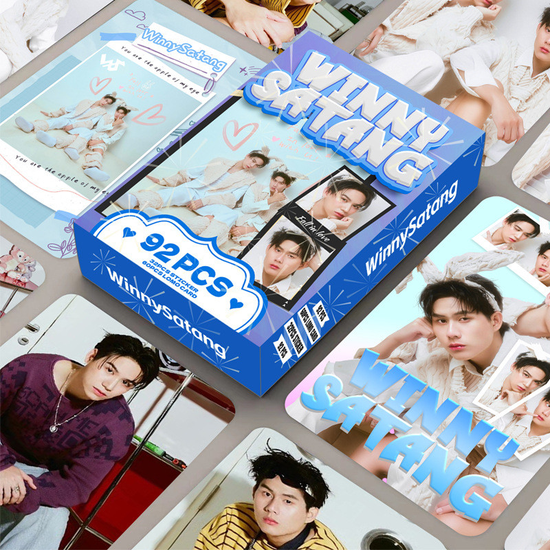 92-96pcs Thai Star Gemini Fourth Lomo Cards Joong Dunk Winny Satang Stickers Bangsaen Fight Club Photocards High School Frenemy SKYNANI POND PHUWIN Postcards Fast Shipping YM