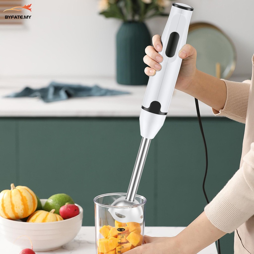 Immersion Blender Multifunctional Hand Blender Household Handheld Immersion Blender Electric Stick Blender Kitchen Gadget Blender Stick SHOPSKC8108