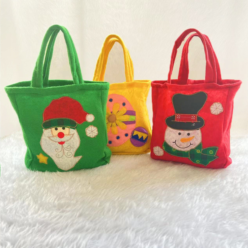 Christmas Candy Bag Decoration Supplies Christmas Gift Bag Christmas Shopping Mall Hotel Bookstore Children Decoration Bag