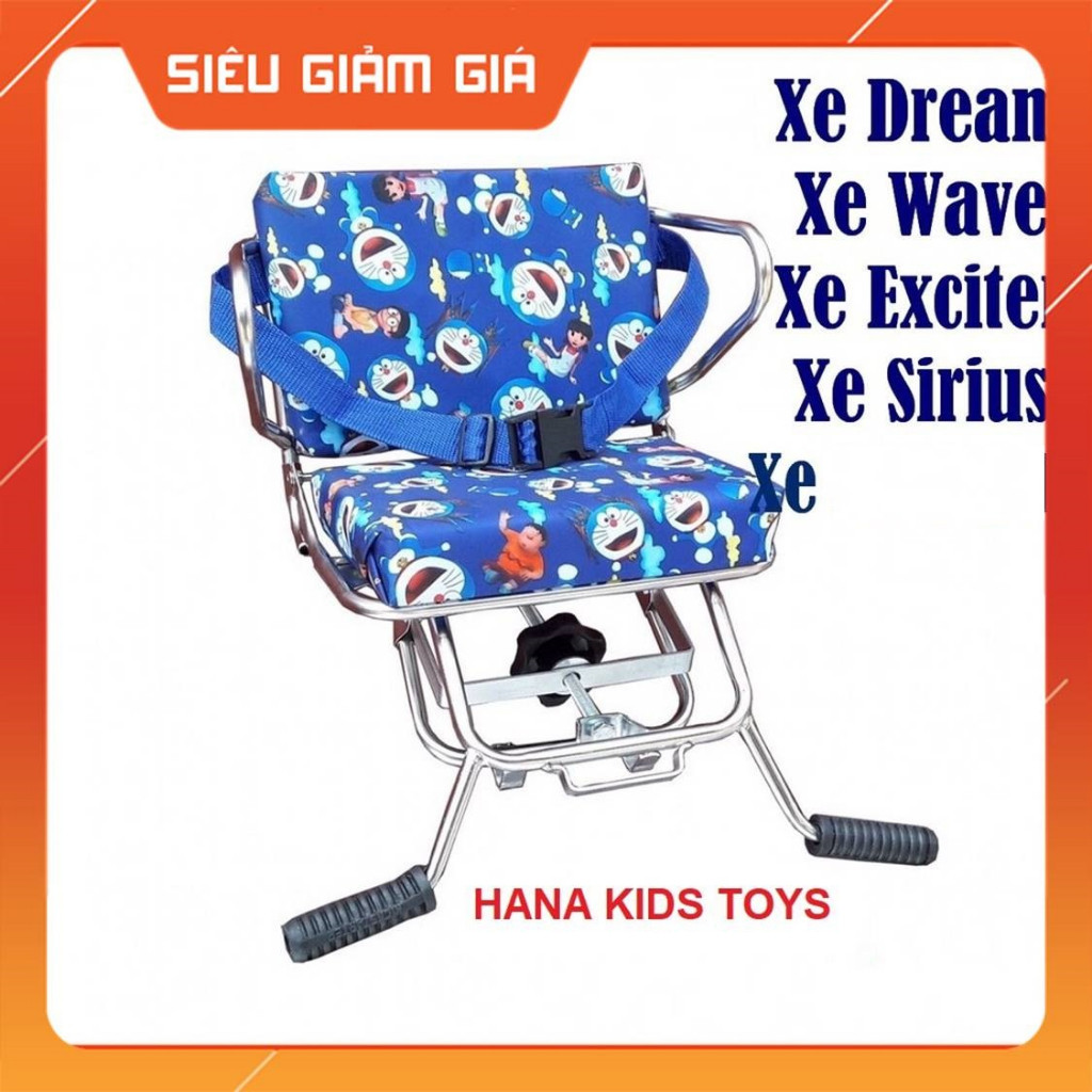 [Real photo] Motorcycle seat - Manual Vehicle, Saddle Mattress, No Backrest, With Backrest, With Loop, With Footrest, Safe For Baby.