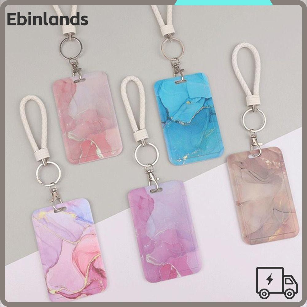 LUCKY-EBINLANDS Business Card Holder Cute Student Supplies Badge Bank ID Holders