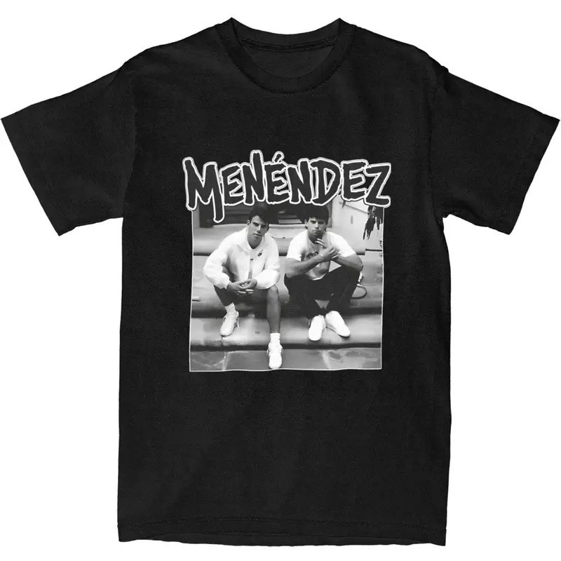 Vintage T-Shirt Movie Free The Menendez Brothers Cotton T-Shirts Hip Hop Tee Shirt for Adult Y2K Funny Pattern Short Sleeve Tees