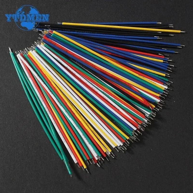 Purpose Multi 120PCS 6 Color Tin-Plated Breadboard PCB Solder Cable 24AWG / 26AWG Jumper Wire DIY Kit High-Quality El... - Image 4