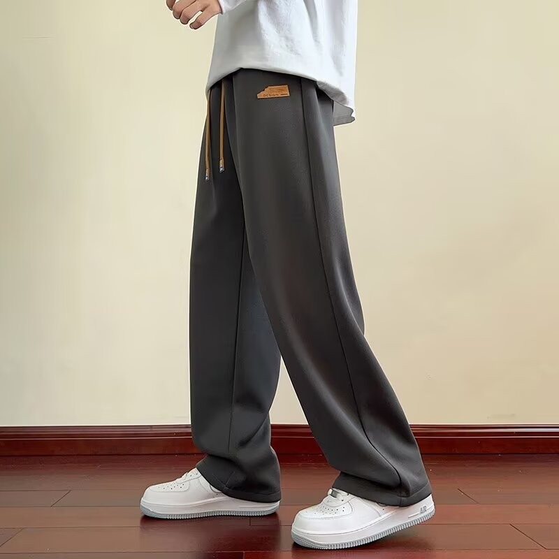 【M-8XL Couple Pants】2025 New Seluar Lelaki Straight Korean version khaki Pants Men Spring and Autumn Style Sports Pants Oversize Size Long Pants Jogging Pant