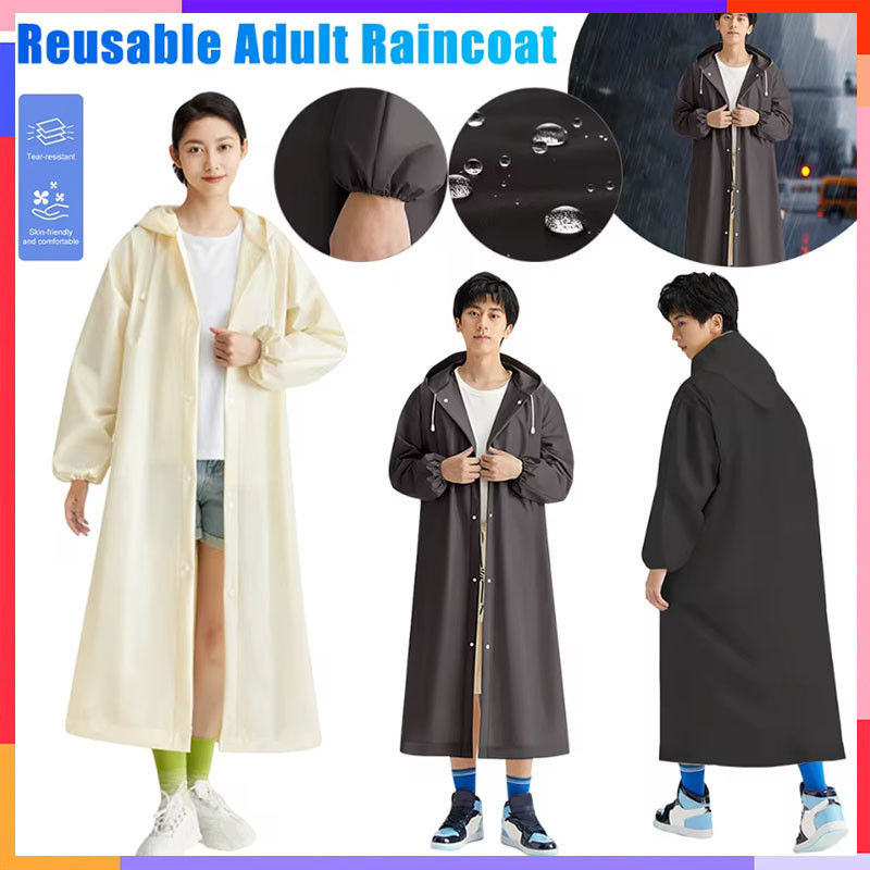Disposable Raincoat Waterproof Baju Hujan Plastik Portable Adult Kids Rain Coat Emergency Rainwear 雨衣一次性