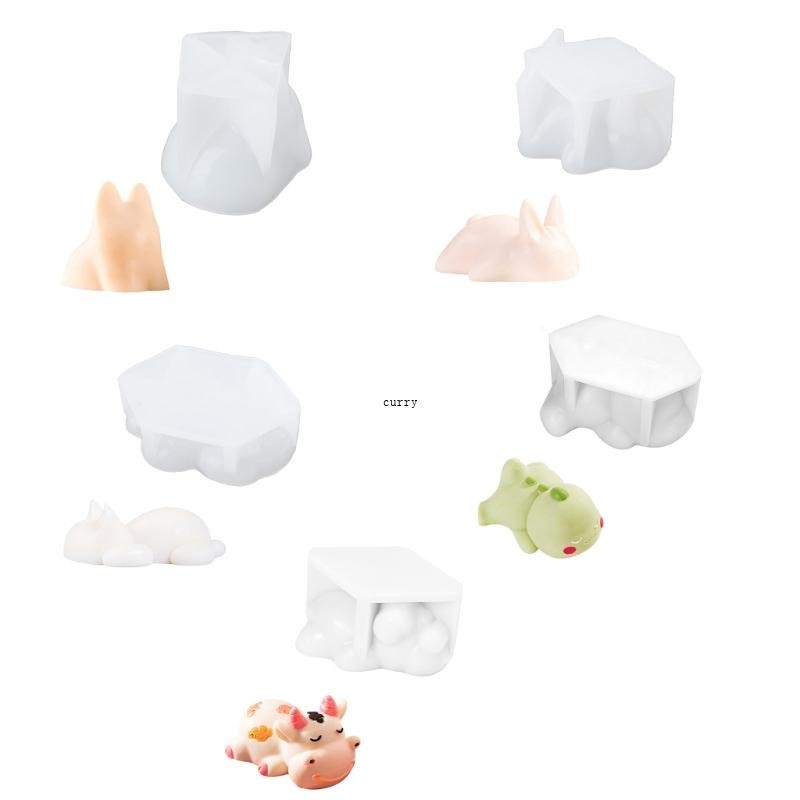 CUY Animal Gelatin Mold for Dessert Milk Jelly Silicone Mold Cake Decorations Mould