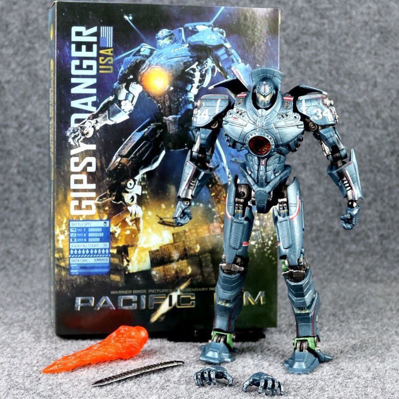 Neca Pacific Rim Mecha Model Toy Luminous Movable Double-Knife Dangerous Revenge Wanderer Alpha Figure